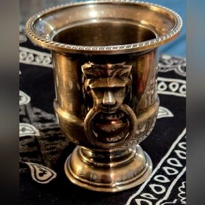 Elegant Silver Decorative Vase